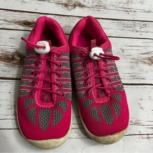 Athletic Works‎ Girl's Lace Up Beach Water Shoes Sneakers Pink Size 13 1 Bungee